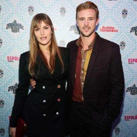 Tatiana Pajkovic with her loving husband Boyd Holbrook. (
